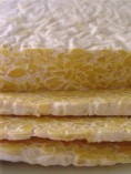 Delicate layers of tempeh